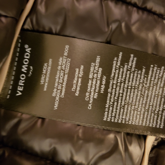 XS VERO MODA PUFFER JACKET - Picture 6 of 11